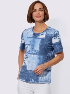 T-shirt à encolure ronde qualité jersey indéformable