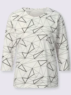 T-shirt à encolure ronde superbe motif graphique