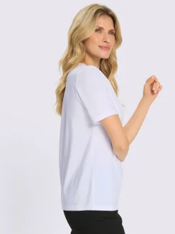 T-shirt 2 en 1 coupe aspect 2 en 1