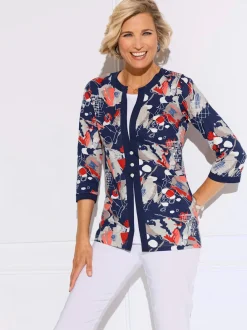 T-shirt 2 en 1 pur coton