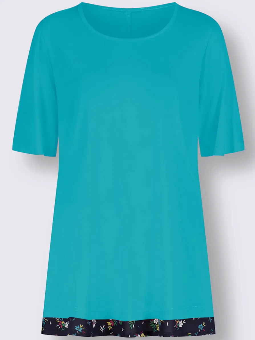 T-shirt 2 en 1 100% viscose