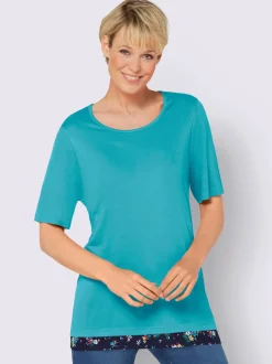 T-shirt 2 en 1 100% viscose