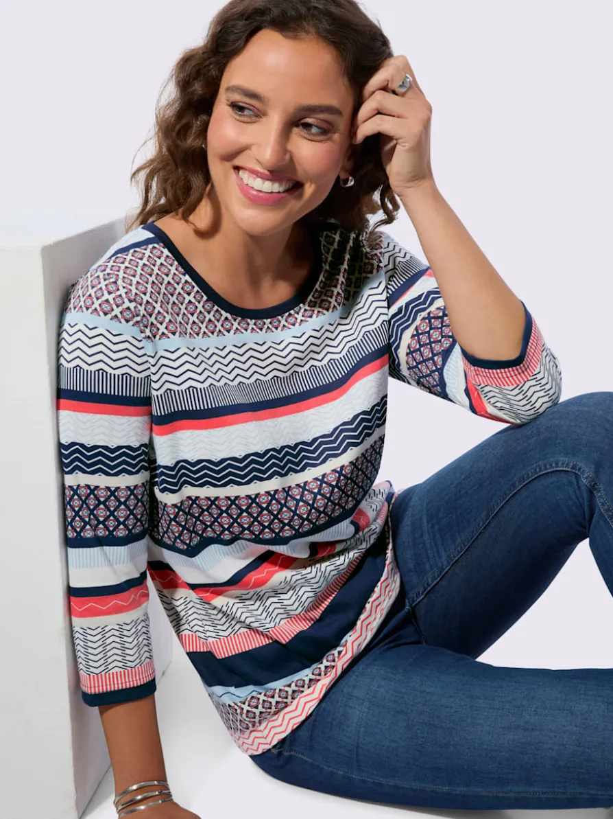 T-shirt imprimé 50% coton