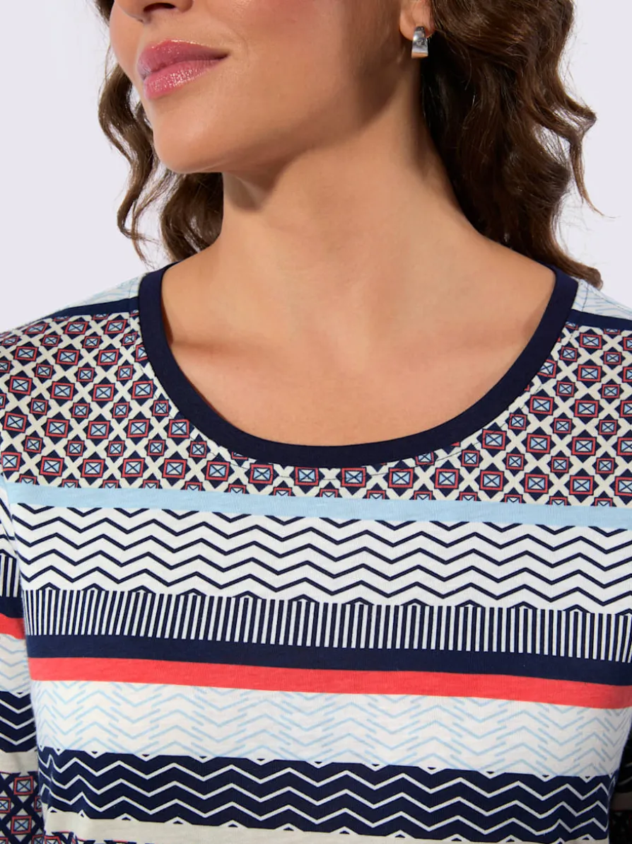 T-shirt imprimé 50% coton