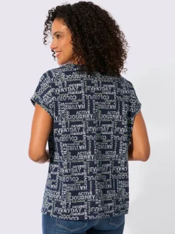 T-shirt imprimé pur coton