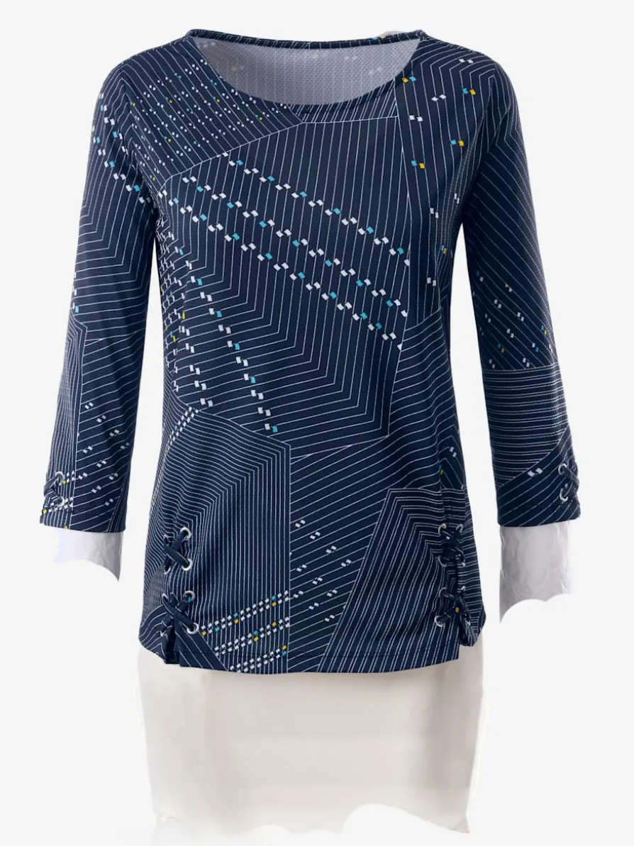 T-shirt imprimé viscose