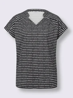 T-shirt joli motif à rayures
