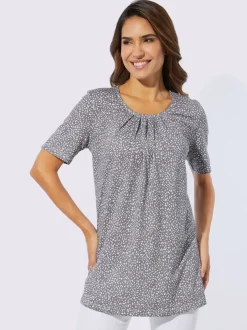 T-shirt long coupe affinante