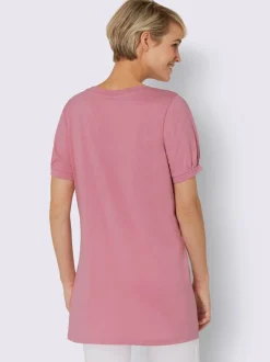 T-shirt long coupe longue affinante