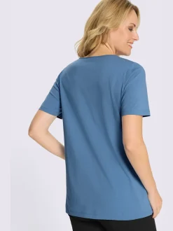 T-shirt long coupe longue affinante