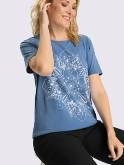 T-shirt long coupe longue affinante