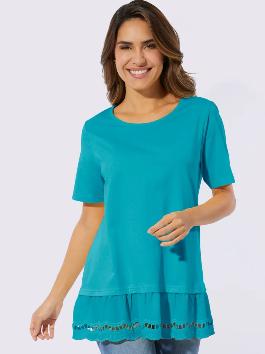 T-shirt long coupe longue affinante