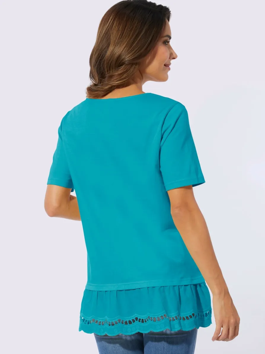 T-shirt long coupe longue affinante