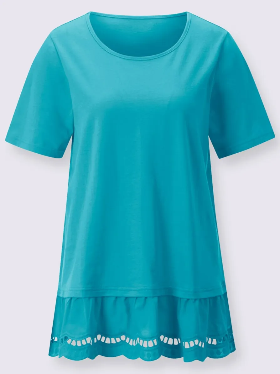 T-shirt long coupe longue affinante