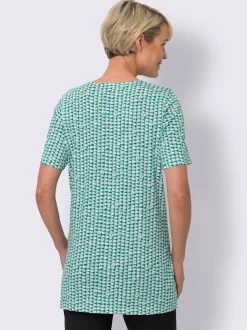 T-shirt long coupe longue affinante