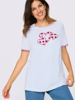 T-shirt long coupe longue affinante