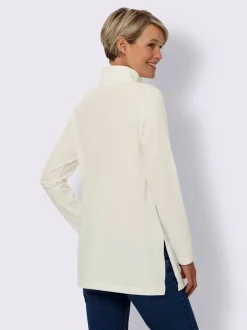 T-shirt long fentes latérales longues