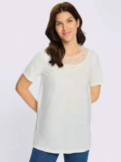 T-shirt long fentes sur les côtés