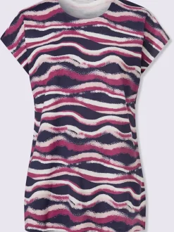 T-shirt long fentes sur les côtés