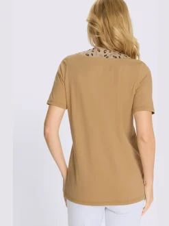 T-shirt long imprimé animal