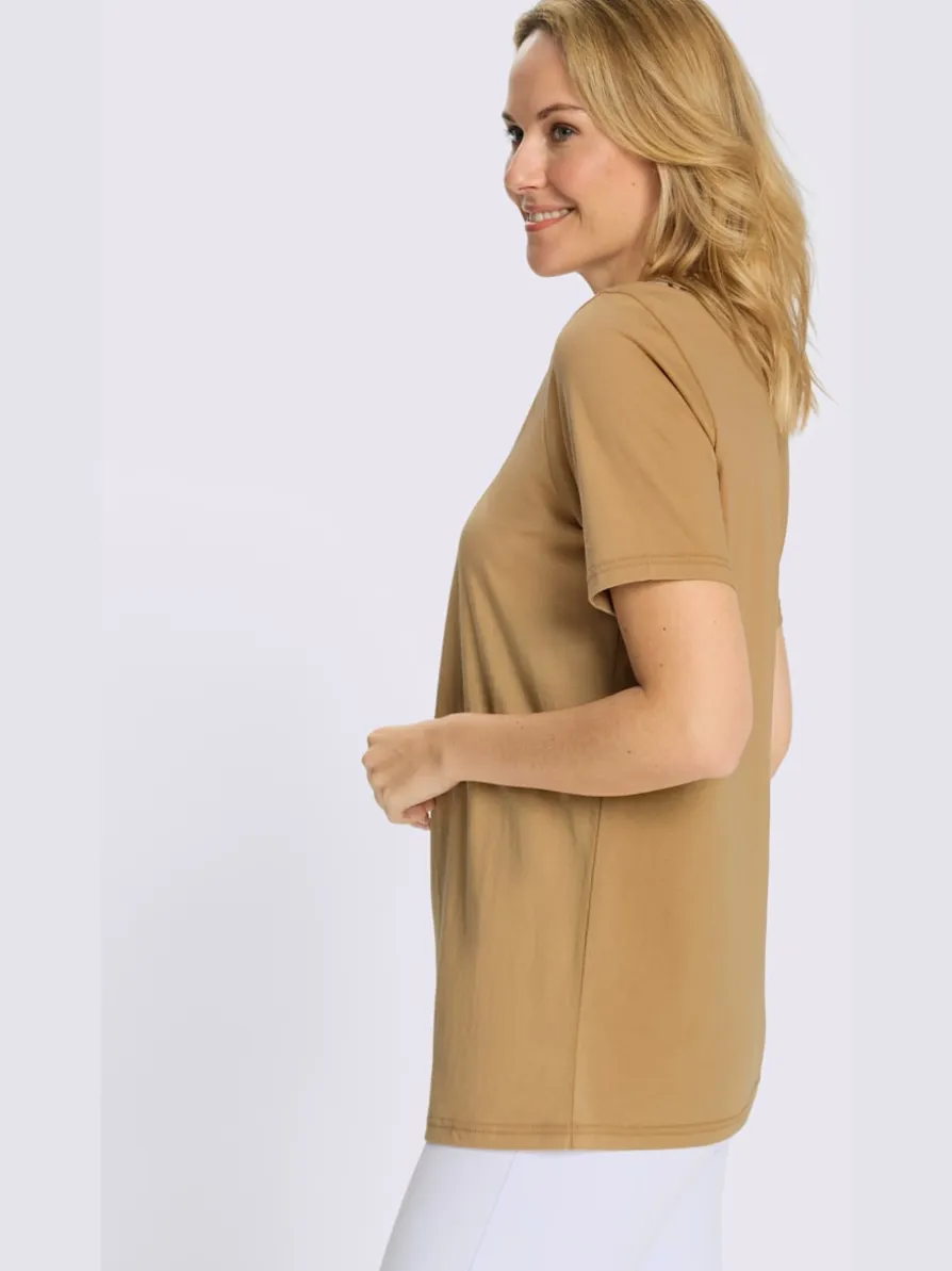 T-shirt long imprimé animal