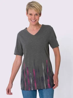 T-shirt long imprimé graphique
