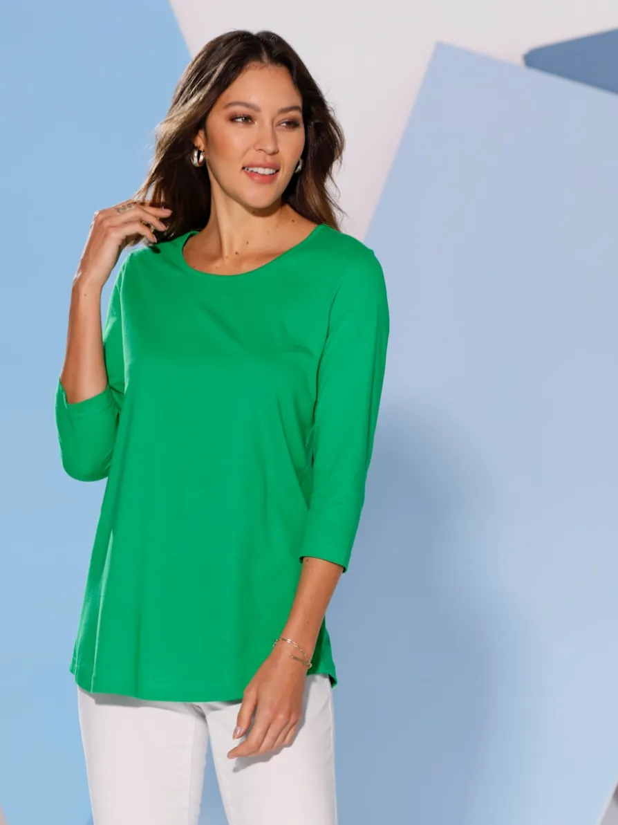 T-shirt long jolie coupe longue moderne