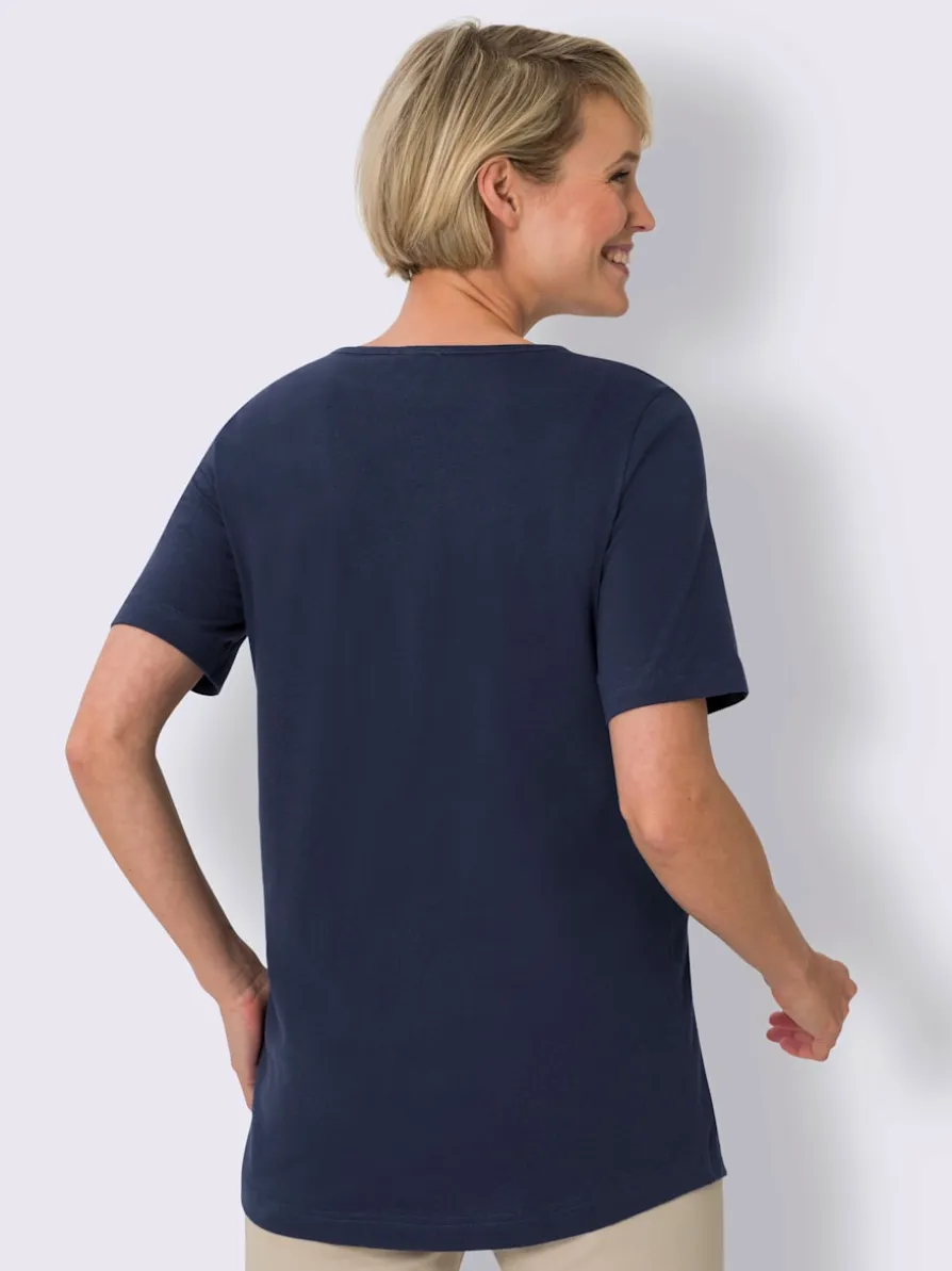 T-shirt long jolie coupe longue moderne