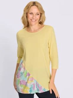 T-shirt long longueur amovible