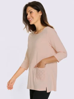 T-shirt long manches 3/4 mode
