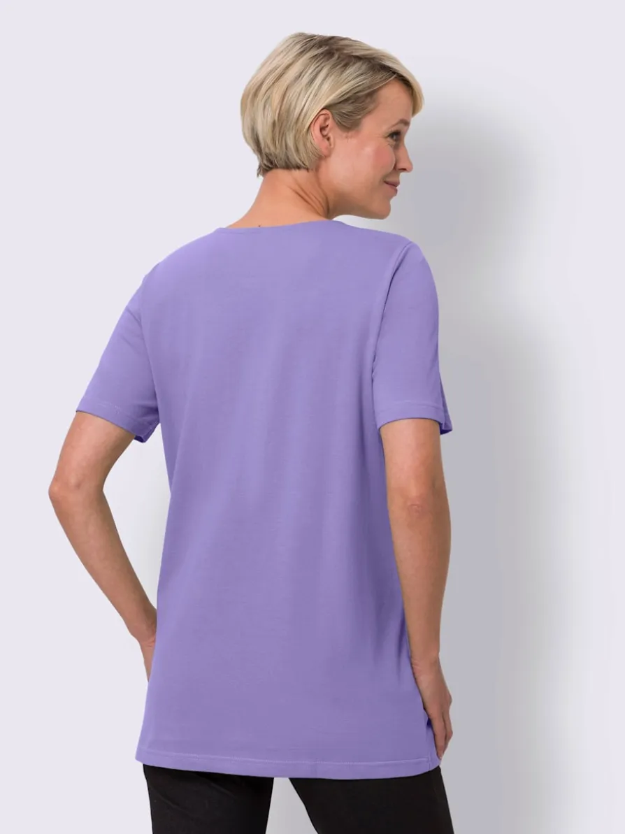 T-shirt long qualité piqué
