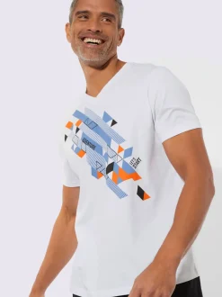 T-shirt à manches courtes imprimé graphique