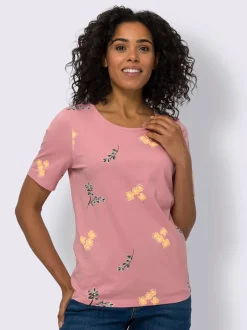 T-shirt à manches courtes imprimé unique
