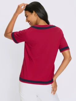T-shirt à manches courtes jolies rayures