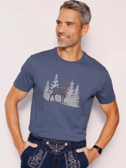 T-shirt à manches courtes motif imprimé