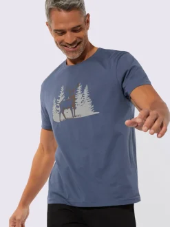 T-shirt à manches courtes motif imprimé
