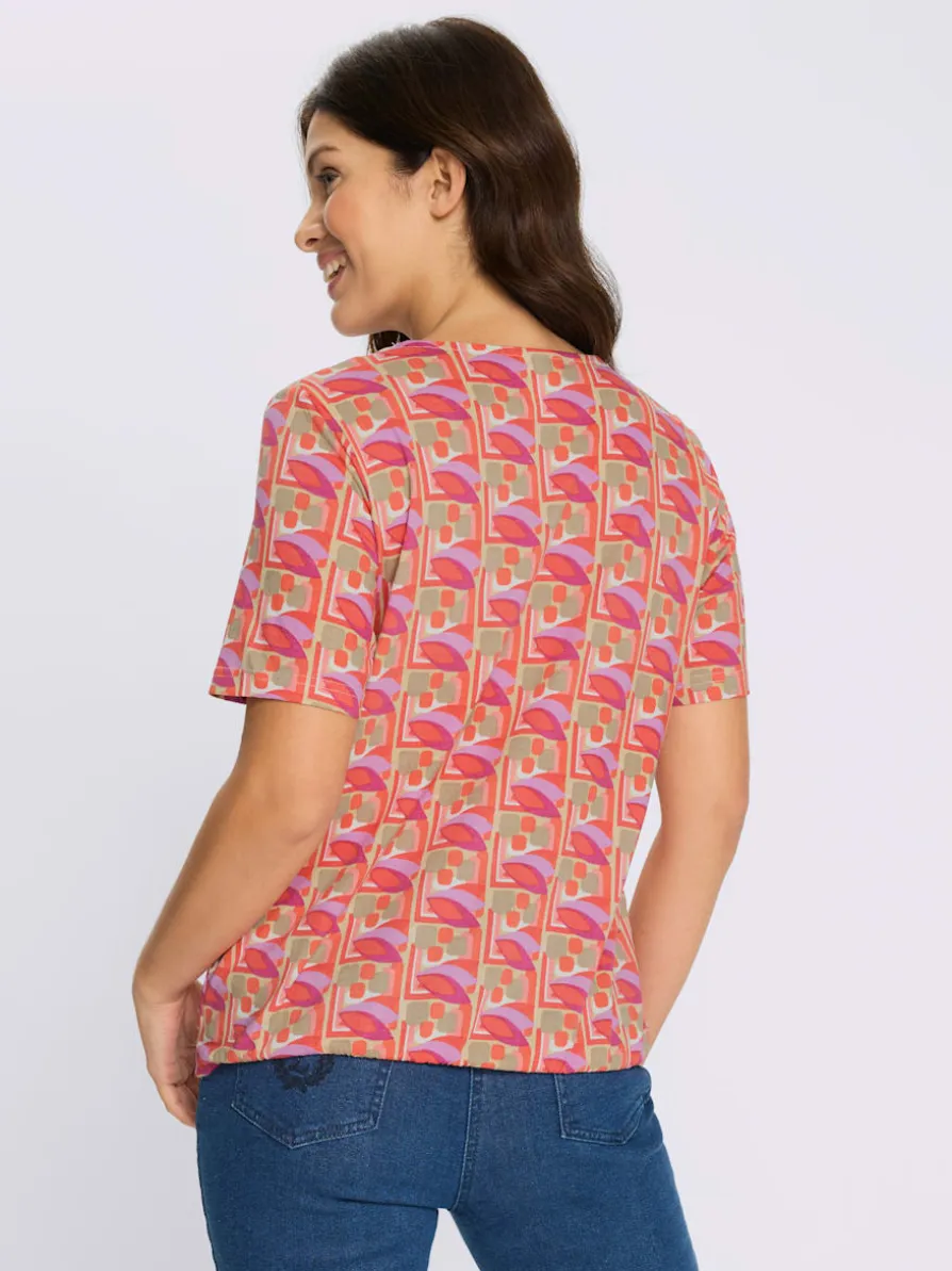 T-shirt à manches courtes pur coton