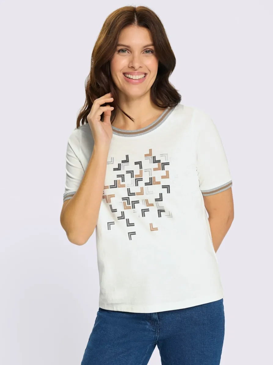 T-shirt à manches courtes pur coton