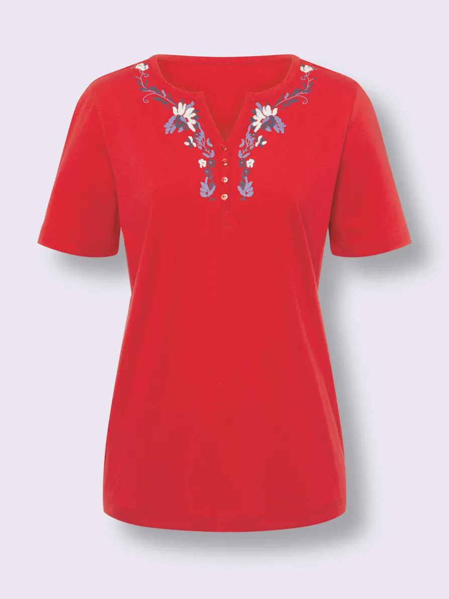 T-shirt à manches courtes pur coton