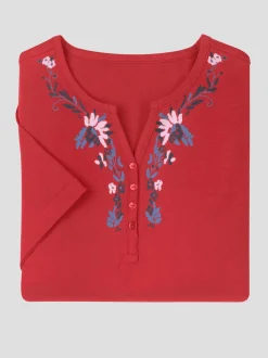 T-shirt à manches courtes pur coton