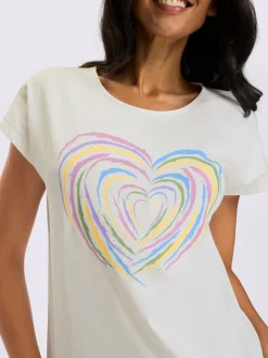 T-shirt à manches courtes pur coton