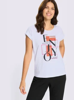 T-shirt à manches courtes pur coton