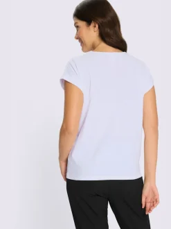 T-shirt à manches courtes pur coton