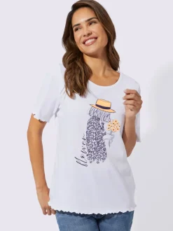 T-shirt à manches courtes pur coton