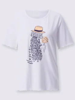 T-shirt à manches courtes pur coton
