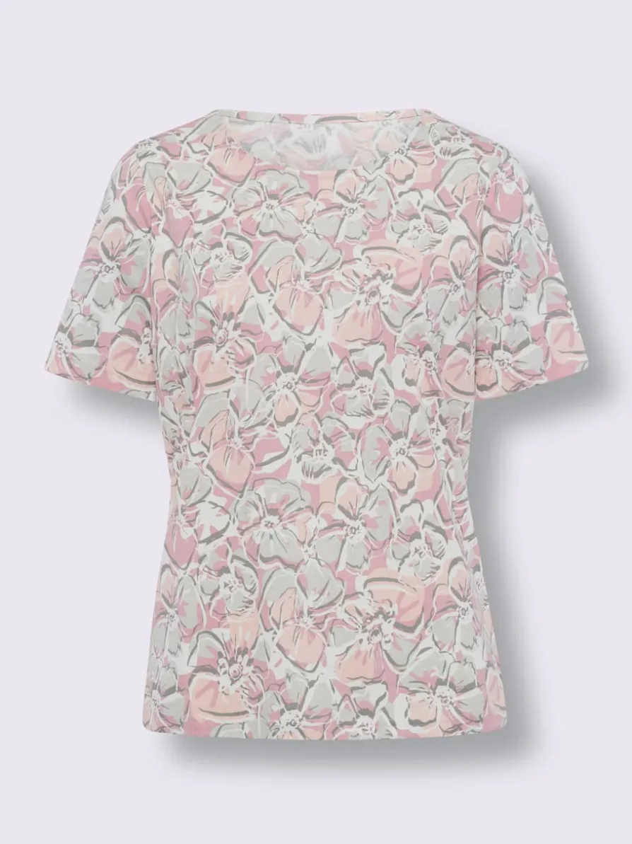 T-shirt à manches courtes pur coton