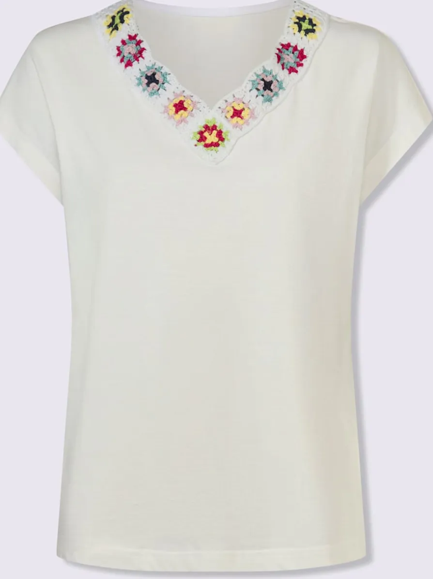 T-shirt à manches courtes pur coton