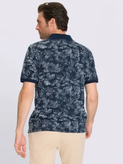 T-shirt à manches courtes qualité piqué à imprimé