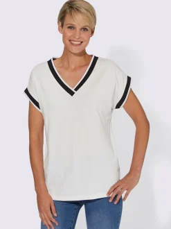 T-shirt à manches courtes ruban décoratif