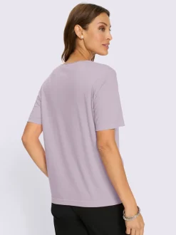 T-shirt à manches courtes superbe encolure